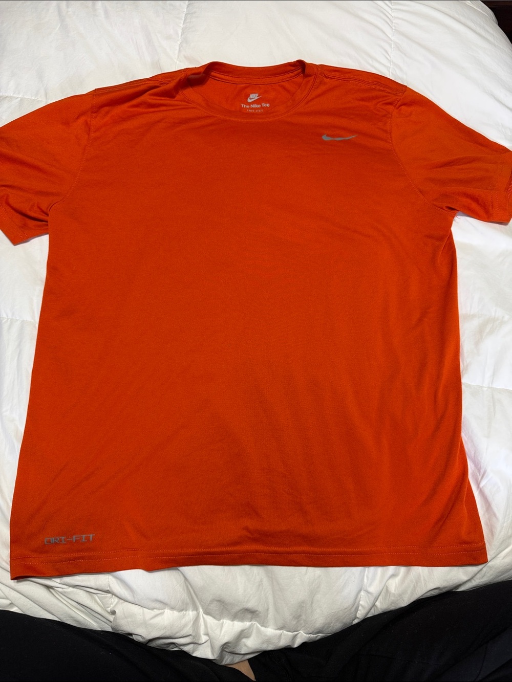 Nike Men’s Short Sleeve Dri-FIT Tee - Bright Orange